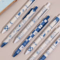 1/6PCS Cartoon Black Signature Pen 0.5MM Quick Dry Neutral Pens INS Style Cute Dog Pattern Pen Office School Stationery. 