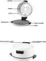 New Electric Household Pizza Maker Machine for Instant Pizza Making Oven With Ceramic Baking Stone 3000W Indoor Portable Pizza Oven Roti Maker Pancake and Imported Large Size Pizza Maker 12 inch Energy Efficient 30mins. 