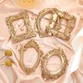 5Pcs Vintage Resin Picture Frame Wall Hang Photo Frame Table Top Jewelry Display Frame Holiday Party Hotel Decor. 