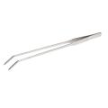 Aquarium Fish Tank Live Plants Curved Tweezers Cutting Stainless Steel 28cm - intl. 