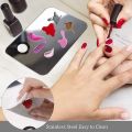 Makeup Mixing Palette Stainless Steel Cosmetic Palette Professional Nail-Art Palette with Spatula Tool. 