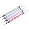 Dual-ended Nail Dotting Painting Stones Pen Crystal Beads Handle Rhinestones Studs Picker Wax Pencil Manicure Nail Art Tools. 