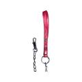Leather Hand Grip Pets Walking Chain Leash - 5 ft ( Borwn ). 