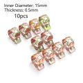 10Pcs New Stainless Steel Galvanized Fuel Oil Line Water Hose Pipe Spring Clips Fastener Tube Clamp. 