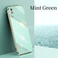 For Xiaomi Redmi 9A Back Cover Luxury 6D Plating Soft Case Camera Lens Protection Square Frame Silicone Glossy Shockproof Mobile Phone Cases. 