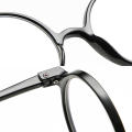Lightweight Round frame glasses Classic Trendy Durable Full frame glasses Retro Transparent Myopia glasses frames for Daily wear Office use Gaming Reading Computer use. 