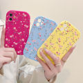 Flower Phone Case For iPhone 13 Case iPhone 11 12 14 15 Pro Max X XR XS MAX 6 7 8 Plus SE 20220 Candy Color Silicone Soft Cover. 