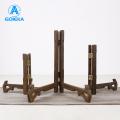 GOIKEA Room Plate Display Rack Multipurpose Wooden Plate Stand Secure Display Rack for Kitchen Office Versatile Picture Frame Holder Sturdy Reliable Ideal for Southeast Asian Buyers. 