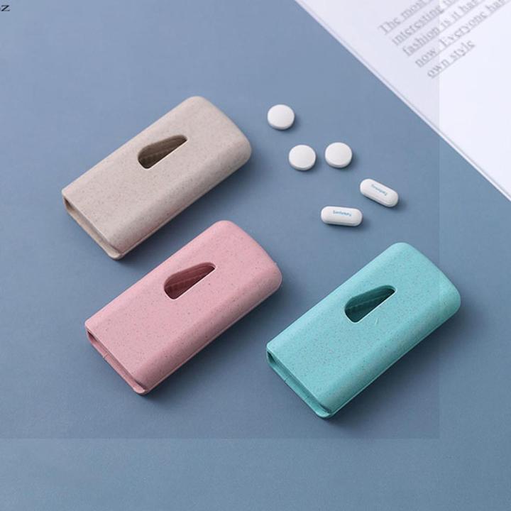 Pill Cutter Tablet Medicine Pill Storage Organizer box 2 in 1 Made in China