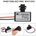 NK-301F AC 80V-277V LED Light Fixtures Photoelectric Switch Light Photocell Sensor Lighting Outdoor Security Photo Electric Resistor Light Sensor Control Switch 50/60Hz. 