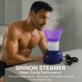Shinon Steam Facial Steamer & Inhaler for Blocked Nose | 2-in-1 Aromatherapy Beauty Spa Mist Steamer | Face Moisturizer, Sinus Relief, Cold & Congestion Treatment | Portable Home Facial Sauna for Glowing Skin & Deep Cleansing. 