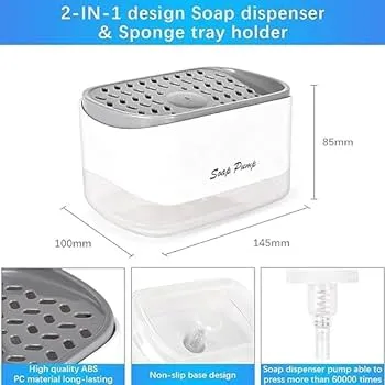 Soap%20Dispenser%20for%20Kitchen,%20Soap%20Dispenser%20and%20Sponge%20Holder,%20Countertop%20Soap%20Pump%20Dispenser,%202-in-1%20Soap%20Dispenser-One%20Hand%20Soap%20Pump%20Dispenser%20-%20Image%204