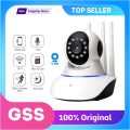 GSS Q5 Wifi Camera - Wifi Smart Camera - CCTV Camera Wifi - Home Security Camera - Smart Camera Wifi - CCTV Wifi - Security Camera For Home Wifi - Camera CCTV - Security Camera - Security Camera For Home - 360 Indoor Camera. 