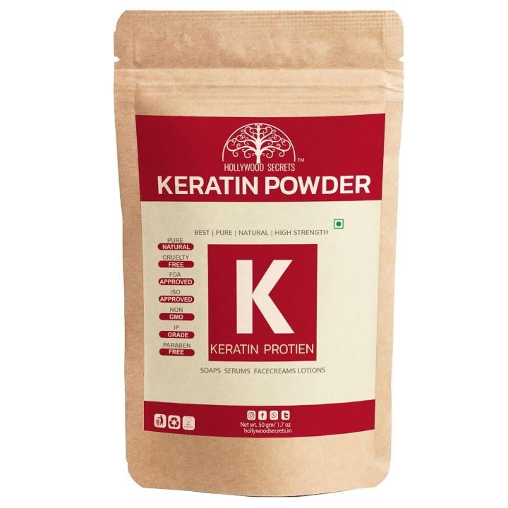 Pure Hydrolyzed Keratin Protein Powder 50gm