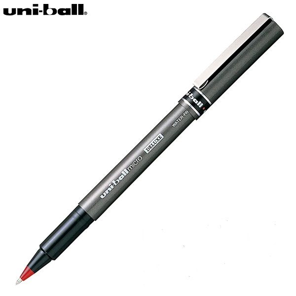 Uni-ball Micro Deluxe Rollerball Pen Ultra Fine 0.5mm Tip 0.2mm Line - UB-155
