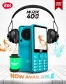 Itel Muzik 400 pro 2.4 inches Display , Removable Li-Ion 3000 mAh Battery Type C , Flashlight , Auto Call Recording. 