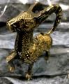 Markhor Brass Vintage Decoration Piece - Bronze - Capra falconeri 6inch. 