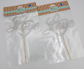 LOVE CAKE TOPPER IN SILVER COLOR ( PACK OF 2 PAPER MATERIAL CAKE TOPPER ). 