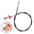 Drain Opener Wire Drain Cleaner Drain Snake Clog Remover Cleaning Tool, Spring Pipe Dredging Steel Tool. 