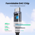 UGREEN USB C to 3.5mm Headphone Adapter, Type C Dongle Audio Jack Converter with DAC Chip Compatible for Galaxy S25 S24 Ultra Note 20 10, Pixel 4 3 2 XL, iPad Pro 2024/2022 OnePlus and More. 