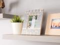 80 Pcs -New Silver Square Shape Craft Mirror Glass Mosaic Tile Decor Art For DIY Dress. 