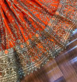 Heavy Embroidered Chiffon Dress With Multi EMb. Lace Dupatta Unstitched Code RCHI-882. 