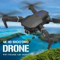 E99 Pro Foldable Camera Drone with WiFi FPV - 4K HD Aerial Photography RC Quadcopter - Altitude Hold & Headless Mode (Black). 