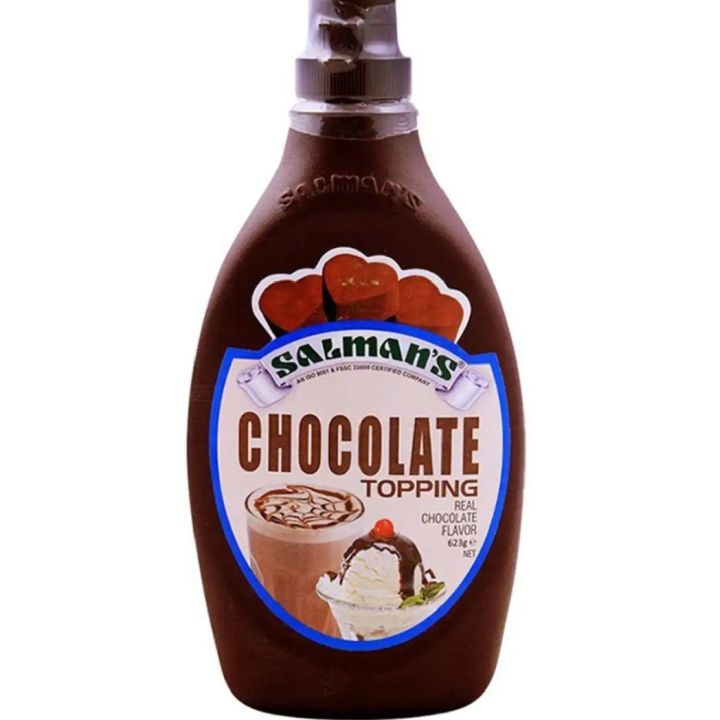 Salmans Chocolate Topping Syrup 623gm