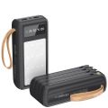 Sovo 20000 Mah power bank 4 Built-in cables 16 Led Lights 3 Usb Ports fast charging. 