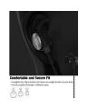 RB S10 - Outdoor Sporting Bluetooth Magnetic Earphone Headset - Black. 