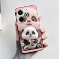 Beautiful Painting Cartoon Cases For Infinix Hot 40i Shockproof Soft Silicone Phone Covers For Infinix Hot 40i Cute Back Cases. 
