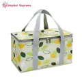 Picnic Bag Easy to Clean Multi-functional Picnic Hiking Lunch Food Thermal Bag. 