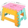 Plastic Folding Step Stools Foot Stool for Kids, Toddlers, Teens, Adults, Old Age, Bathroom, Kitchen Convenient Usage - Quick-Fold Step Stool. 