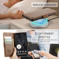 lthmy for Google Pixel 8 Pro PU Leather Kickstand Wallet Magnetic Closure Flip Case Cover. 