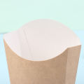 10Pcs French Fries Cup Disposable Kraft Paper Snack Anti-oil Cups Packing Box Take Away Fast Food Container Supplies. 