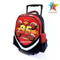 3D Children's Trolley Backpack with Wheel for Pre-Nursery, KG Kids Character School Trolley Backpack. 