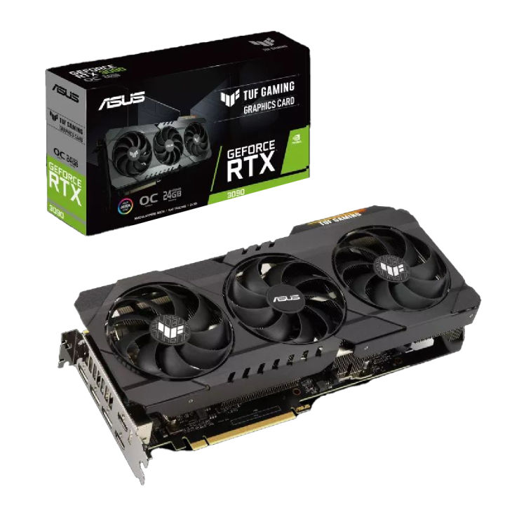 TUF Gaming GeForce RTX 3090 OC Edition
Gaming graphics card Used with original box