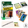 Cluedo Suspect Card Game Best Imported High Quality - New Special Edition All The Fun of Clue - in Minutes! Play with your Friends and Family - 84 Cards - 3 to 4 players Game - For Ages 8+. 