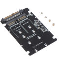SATA M.2 SSD to 2.5“ SATA NVMe M.2 NGFF SSD to SFF-8639 Adapter Converter. 