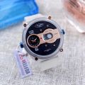 Original Belleda Double Time Analog Time and Quarter Time in Transparent Strap Watch for men and boys. 