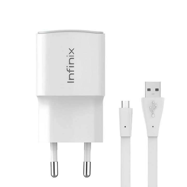 Infinix Fast Charger + Data Cable Original 3.0A Flash Charger for Hot and Note Series