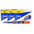 Dollar Clipper Ball Pen Multi Color Art # BPCLF (12 Pcs). 