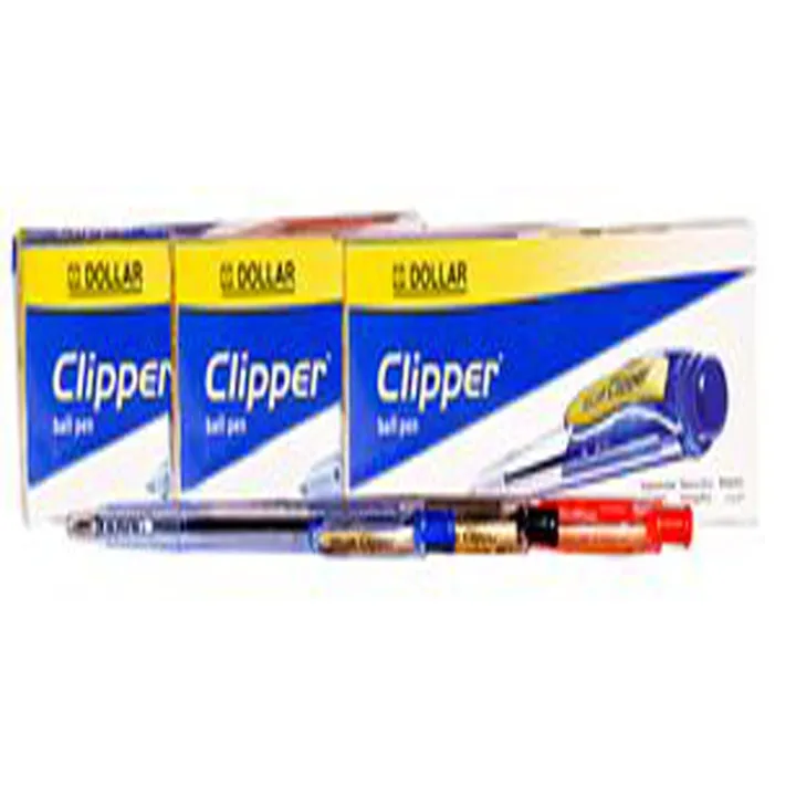 Dollar%20Clipper%20Ball%20Pen%20Multi%20Color%20Art%20#%20BPCLF%20(12%20Pcs)%20-%20Image%203