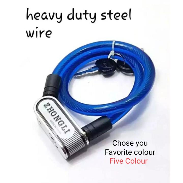 Steel Cable Bike Lock (wire lock,cycle lock)