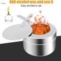 Stainless Holder Solid Fuel Boiler for Dormitory Baking Outdoor. 