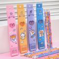 4pc Kids Graphite Pencil Cute Korean Japanese Stationery Sketch Drawing Kawaii Pencils for School Supplies Cheap Pen Wholesale. 