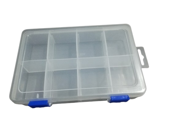 8X5%20inch%20Multi%20Purpose%20storage%20box%20V200%20(8%20compartments)%20for%20Jewelry,%20electronic%20components,%20Screws%20and%20Medicine%20etc.%20-%20Image%203