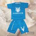 MARKHOR design cloths for Kids1-4 years kids, Random color Baby Boy Round Neck Sando and Short Cloth sets, Baba Dress, Summer Collection, Summer For Kids Soft Jersey Stuff. 