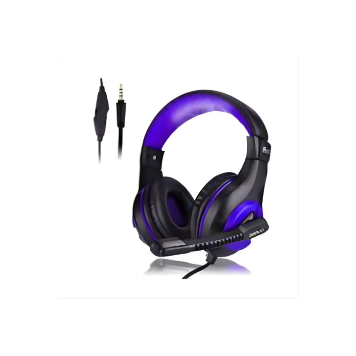 Piranha Gaming Headset with Sound Stereo Surround , Best Gaming Headphones with Noise Cancelling , MIC , LED Light For PC & Laptop