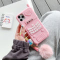 SUNAUDE Case For iphone 6 6 Plus 6s 6s Plus 7 8 7 Plus 8 Plus X XR XS XS Max 11 11 Pro 11 Pro Max 12 12 Pro 12 Pro Max 12 mini 13 13 Pro 13 Pro Max 13 mini 14 14 Pro 14 Pro Max 14 Plus Cute Cartoon Barbie Pink Funny Phone Case Silicone Full Soft Case. 